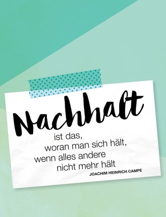 Felicitas Heyne über Nachhaltigkeit