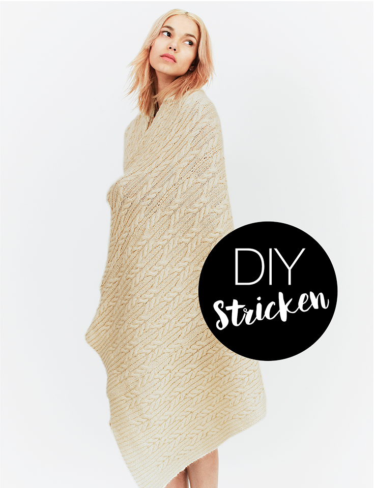 Fair Fashion, Slow Fashion und nachhaltige Mode: DIY Stricken mit Lily Cole
