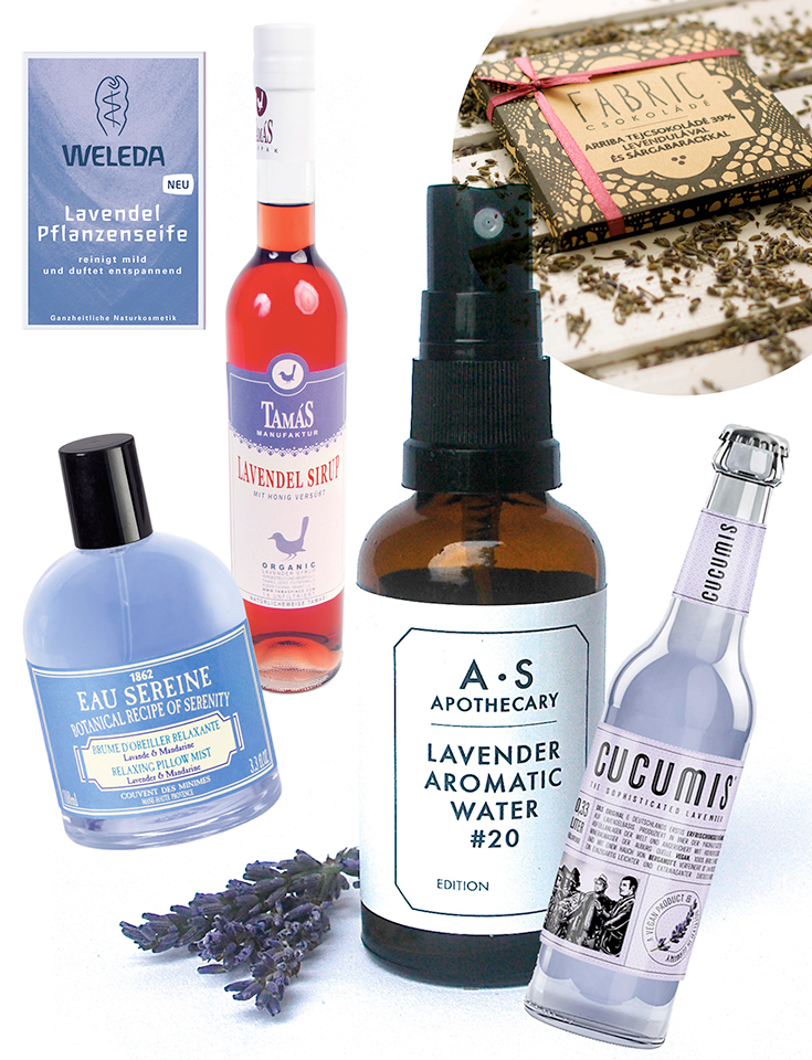 Eco Lifestyle und grün leben: Der Duft von Lavendel: Unsere Lieblings-Lavendel-Produkte - Labels: Weleda, Tamas, Cucumis, A.S. APOTHECARY, LE COUVENT DES MINIMES, FABRIC CSOKOLÁDÉ