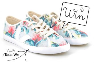 Fair Fashion und grüne Mode: Veja und D. Kero – Wir verlosen ein Paar »Taua W« Sneaker