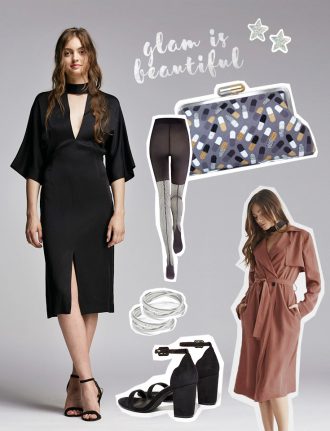 Eco Fashion, Slow Fashion und nachhaltige Mode: Sloris – Fair Fashion Look für Weihnachten - Labels: Kunert Fashion, Sarahs Bag, People Tree, Edge of Ember, Susi Studio, Vetta Capsule, Thoreau