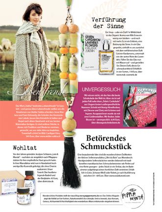 GREEN NEWS: Peppermynta in der Happinez