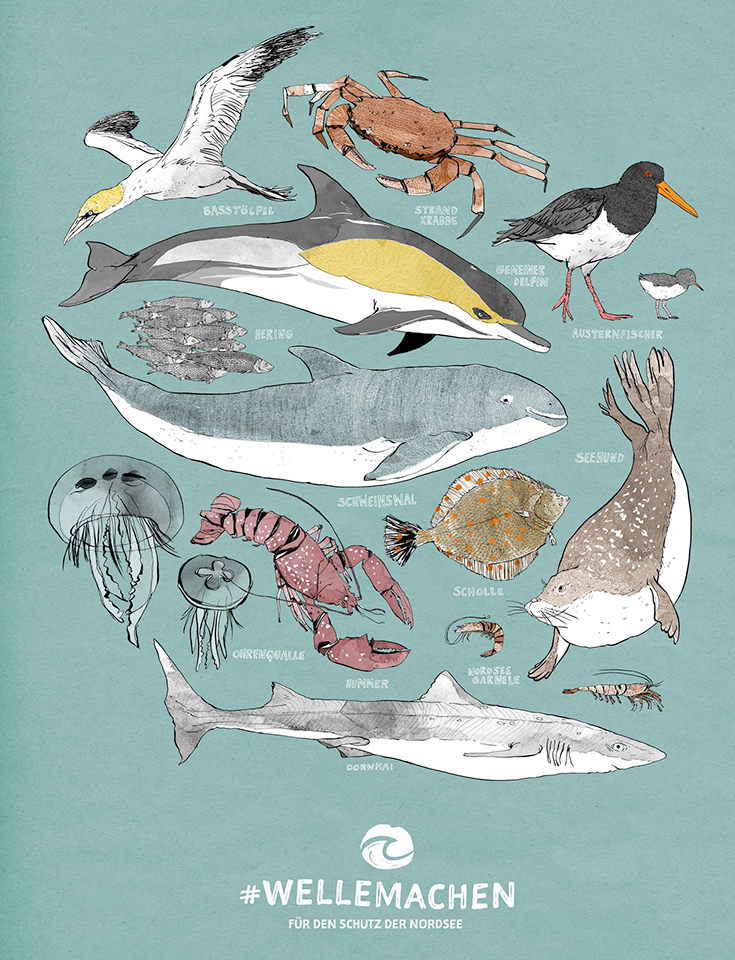 Eco Lifestyle und grün leben: Das Nordsee-Poster von Greenpeace