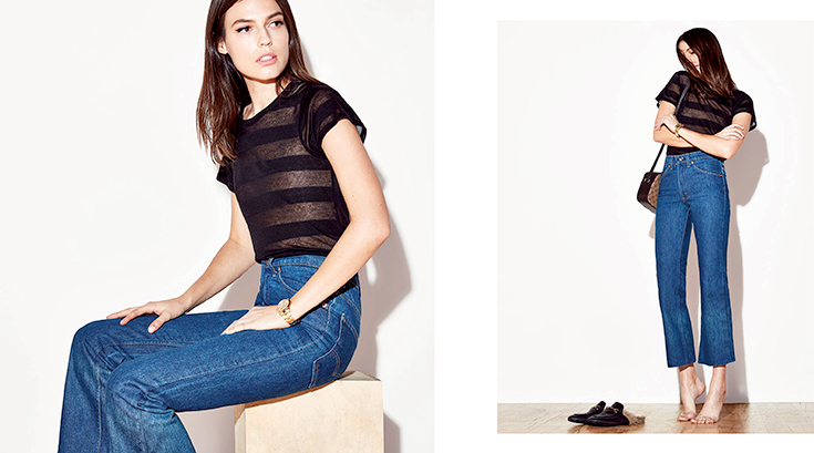 Peppermynta-Reformation-Jeans-Boyfriend-Tee-Black-Shadow-Strripe-Fair-Fashion