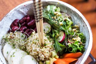 Eco Lifeystyle: Adzukibohnen mit Rettich und Reis – Makrobiotik Rezept