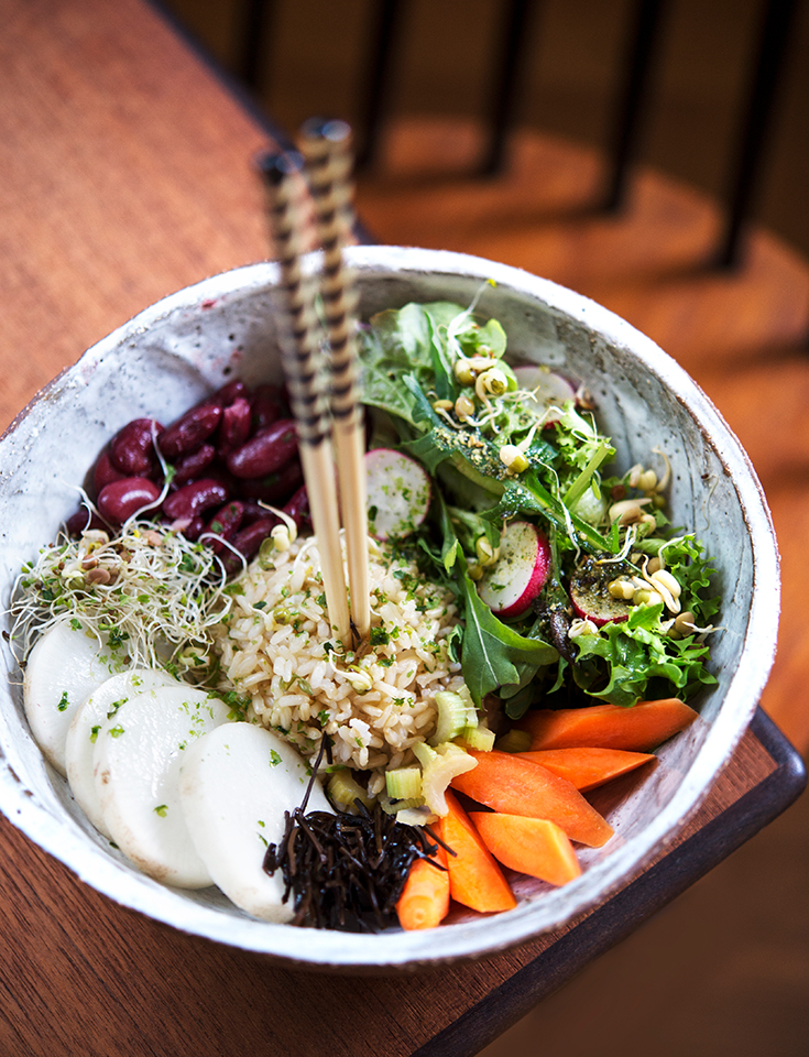 Eco Lifeystyle: Adzukibohnen mit Rettich und Reis – Makrobiotik Rezept