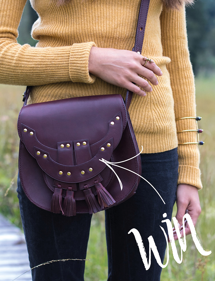 Gewinnspiel, Slow Fashion: Hiitu – Wir verlosen eine Schultertasche im Wert von 380 Euro – Verlosung – Xani Bag