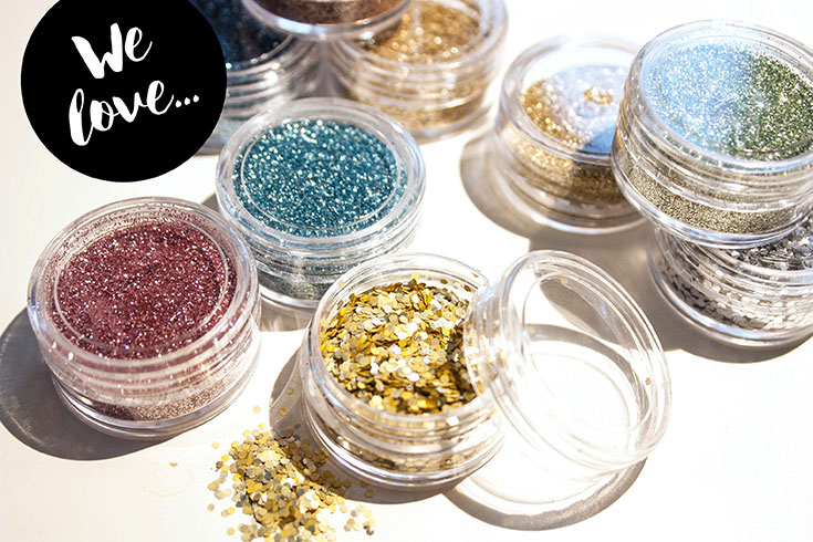 Naturkosmetik, Natural Beauty: Glitterkram – Biologisch abbaubarer Glitzer