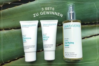 Santaverde Pure – Wir verlosen drei Naturkosmetik Sets-Peppermynta-Peppermint-Naturkosmetik-Santaverde-pure-Aloe-Vera-Toner-Serum-Fluid-Set-Verlosung-Gewinnspiel