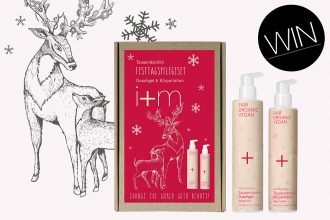 Peppermynta-Peppermint-Naturkosmetik-I-plus-M-Berlin-Festtagspflege-Set-vegane-Kosmetik-Verlosung-Gewinnspiel-Tausendschön-Geschenkset-Duschgel-Körperlotion