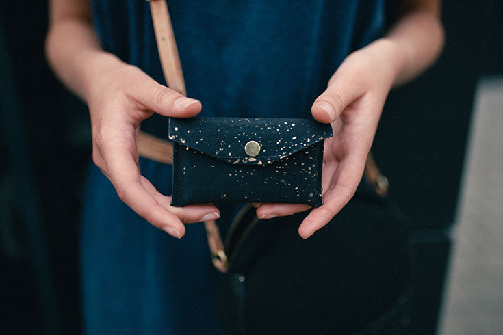 Peppermynta Peppermint Fair Fashion, Slow Fashion, grüne Mode und nachhaltige Mode: Ulsto: vegane Tasche vegane Tasche aus Korkleder