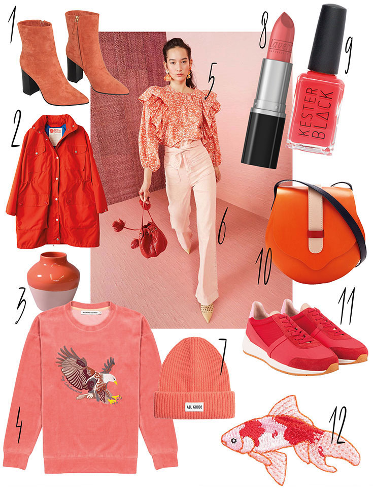 Pantone Living Coral – Eco Lifestyle Trend Lieblinge in Koralle