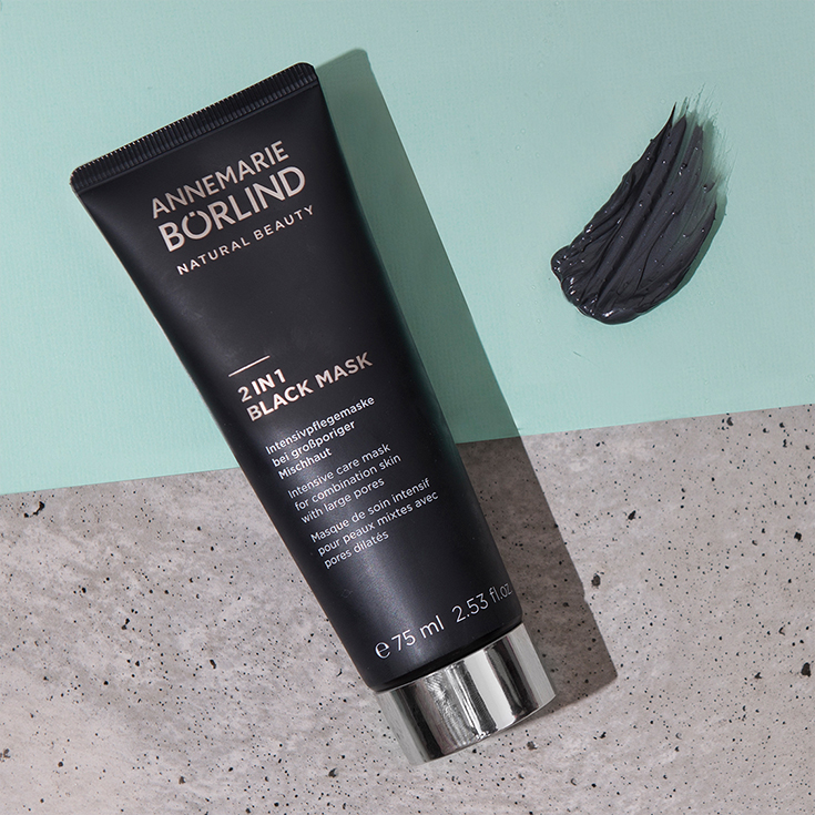 Black Mask Annemarie Börlind Natural Beauty – Wir feiern 60 Jahre Naturkosmetik. Verlosung Systempflege LL Regeration