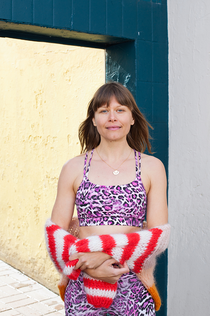 Fashion Revolution Week 2019 #whomademyclothes: Lucie Beyer von Lucie in the Sky trägt Flying Lovebirds, Maiami und Ethletic