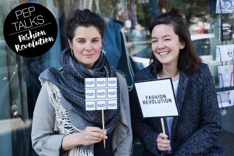 #whomademyclothes Fashion Revolution Week 2019 – Eine Bewegung für faire Mode und gegen Fast Fashion: Ariane Piper und Hanna Sin Gebauer (Gründerin von Dzaino)