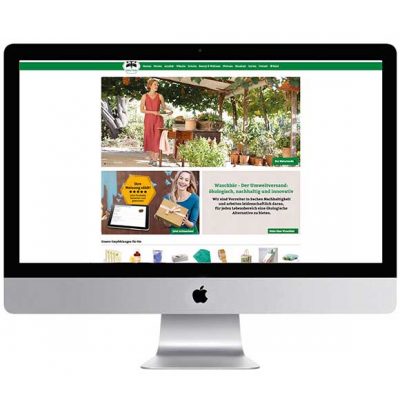 Peppermynta Brandfinder: Waschbär Umweltversand. Naturmode und umweltgerechte Bioprodukte für alle Lebensbereiche. Geprüfte Öko-Qualität aus sozialverträglicher Herstellung!