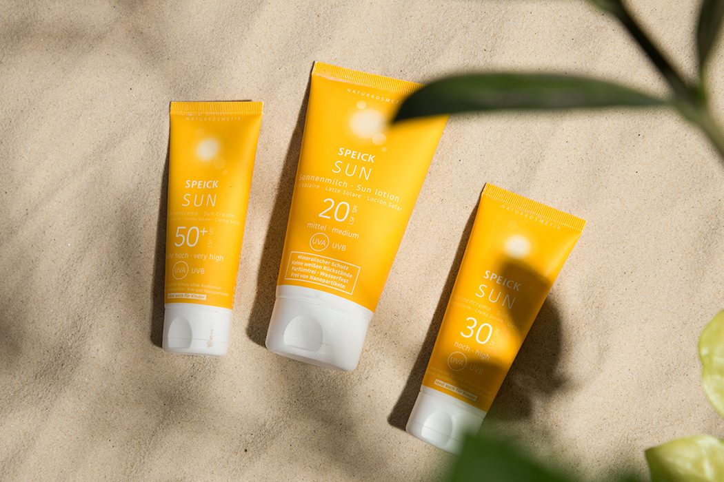 Speick Sun – Mineralische Sonnenpflege ohne Weiß-Effekt: natürliche Sonnenpflege, wasserfester Sonnenschutz, vegane Sonnencreme, Sonnenlotion ohne Nanopartikel