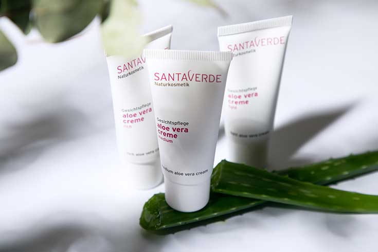 Santaverde – Perfekte Naturkosmetik-Pflege nach dem Baukastensystem: Creme Medium, Creme Rich, Creme Light