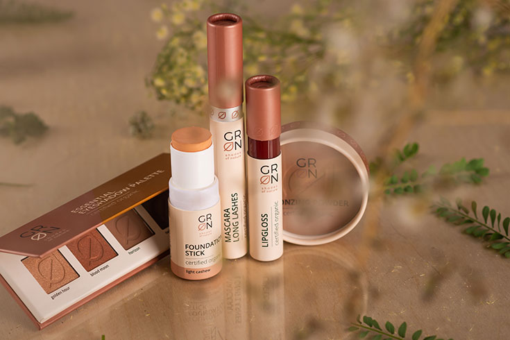 GRN – Dekorative Naturkosmetik mit Less Waste Verpackung