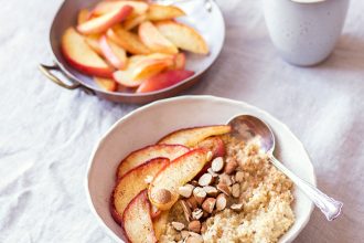 Peppermynta Peppermint Eco Lifestyle Lynn Hoefer Heavenlynn Healthy Himmlisch Gesund Kochbuch Buch Hirse Kardamom Zimt Porridge vegan