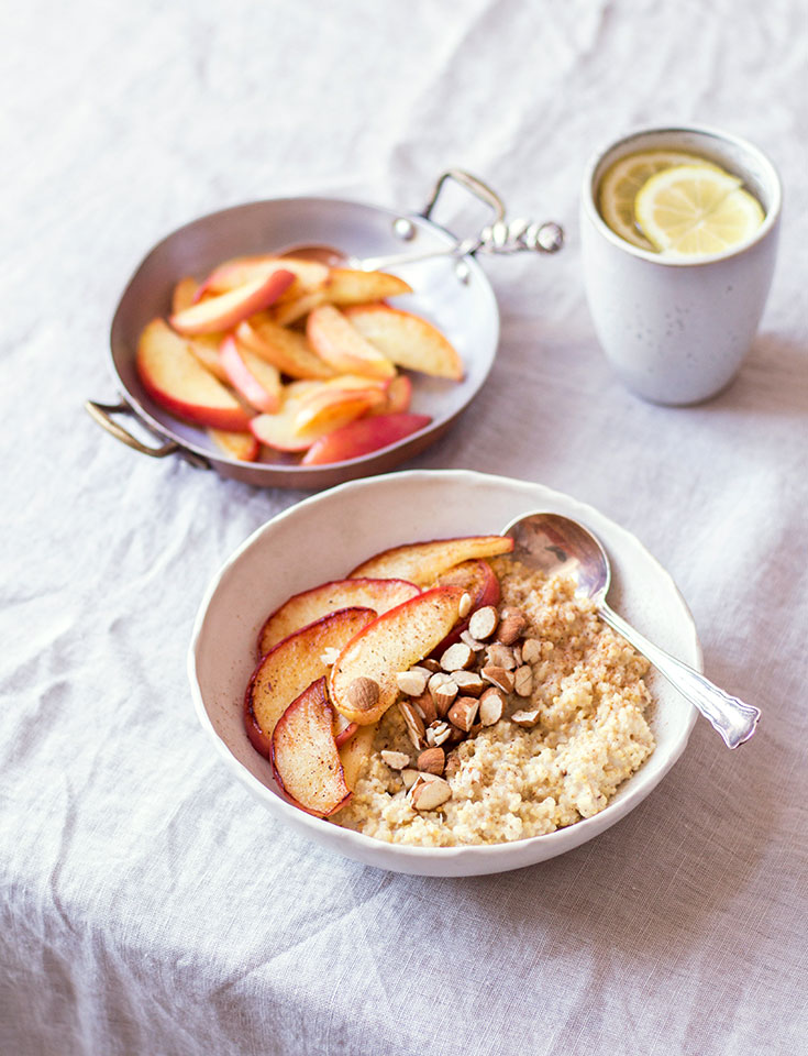 Peppermynta Peppermint Eco Lifestyle Lynn Hoefer Heavenlynn Healthy Himmlisch Gesund Kochbuch Buch Hirse Kardamom Zimt Porridge vegan