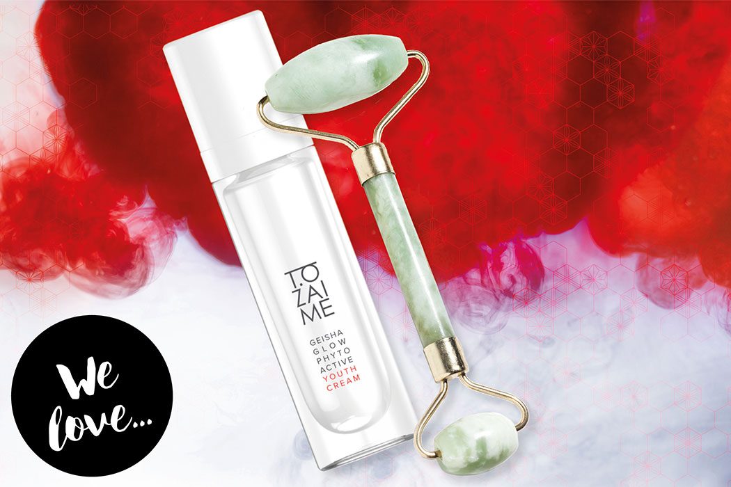 Peppermynta, Peppermint, Naturkosmetik, Tozaime Cosmetics, Geisha Glow Phytoactive Youth Cream, Jade-Roller, Anti-Aging,Phyto-Science