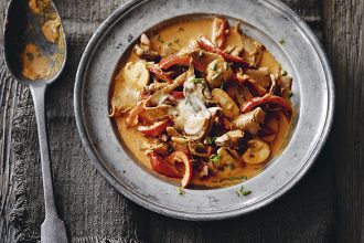 Eco-Lifestyle-Boeuf-Stroganoff-vegan-Kochbuch-Rezept-Meat-the-Green-Hiltl-vegetarisches-Boeuf-Stroganoff