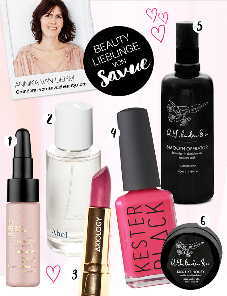 Natural Beauty, Naturkosmetik: Beauty Lieblinge von Savue - Pretty Valentiinstag!