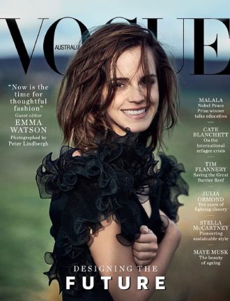 Fair Fashion: Emma Watson X Vogue Australia Designing The Future