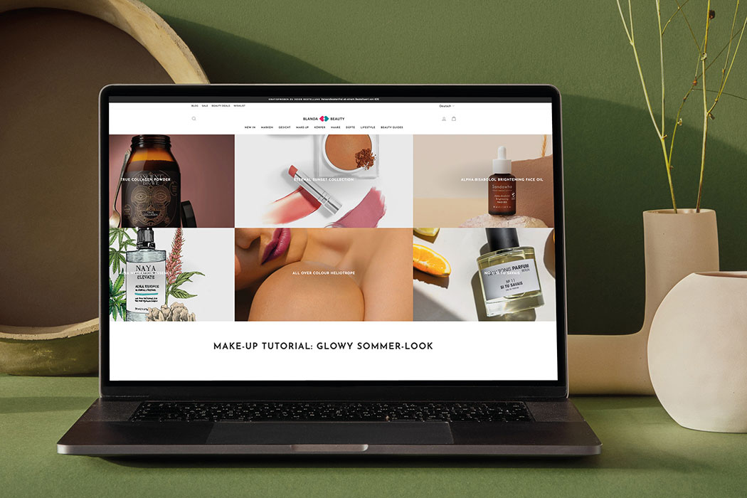 Die besten Beauty-Online-Shops für Naturkosmetik: Blanda Beauty