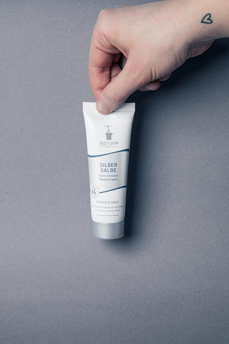 Bioturm – Die Bio Pflegeserie bei Hautreizungen und Neurodermitis : Bioturm Silbersalbe