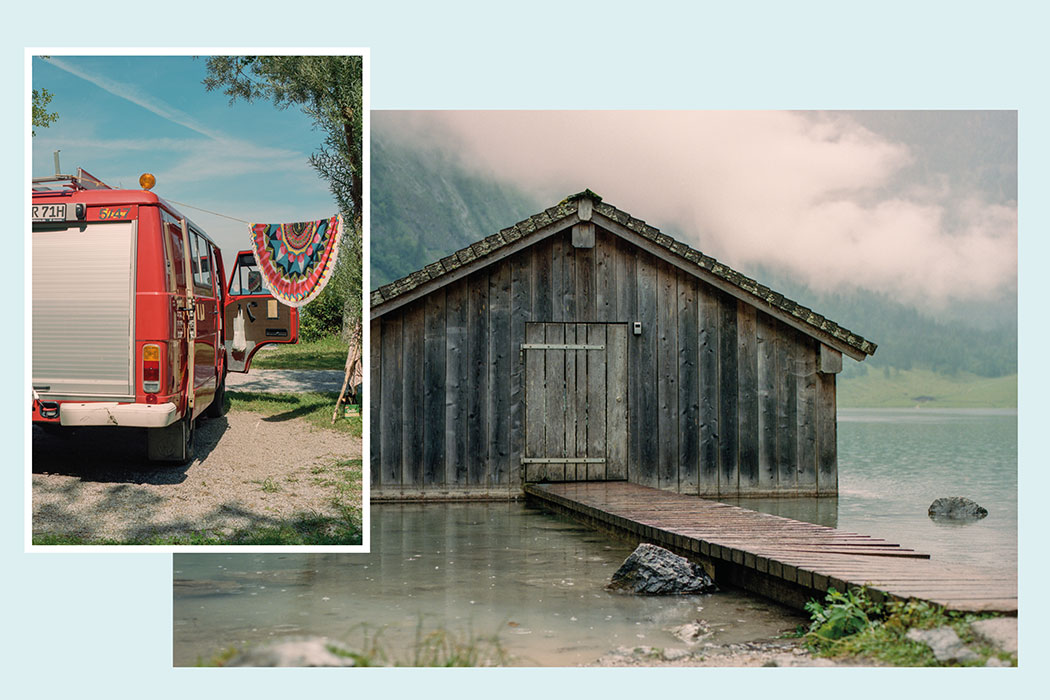 Flitterwochen in Deutschland & Österreich – Hochzeitsreise mit dem Van, Camping, Bulli, Camper, Honeymoon, Ferien, Reise, Urlaub