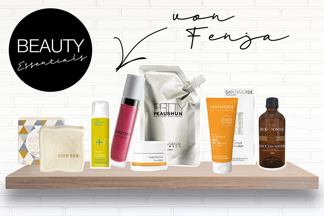 Naturkosmetik Lieblinge – Natural Beauty Essentials von Fenja: dekorativeNaturkosmetik, Naturkosmetik Augenbalsam von Dr. Hauschka, Santaverde Aloe Vera Kosmetik, Gesichtsseife von Speick, Natürlicher Selbstbräuner