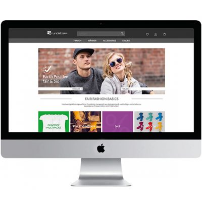 Peppermynta Brandfinder: Grundstoff. Neben Fair Fashion Basics für Frauen und Männer der Onlineshop eine große Auswahl an fairer Kleidung für Kinder sowie Accessoires an.