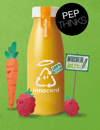 Warum wir die Pfand-Petition von Innocent Pfand für alle nicht unterstützen: Pfandsystem, Pfand, Einwegflaschen, Plastikflasche, Smoothie