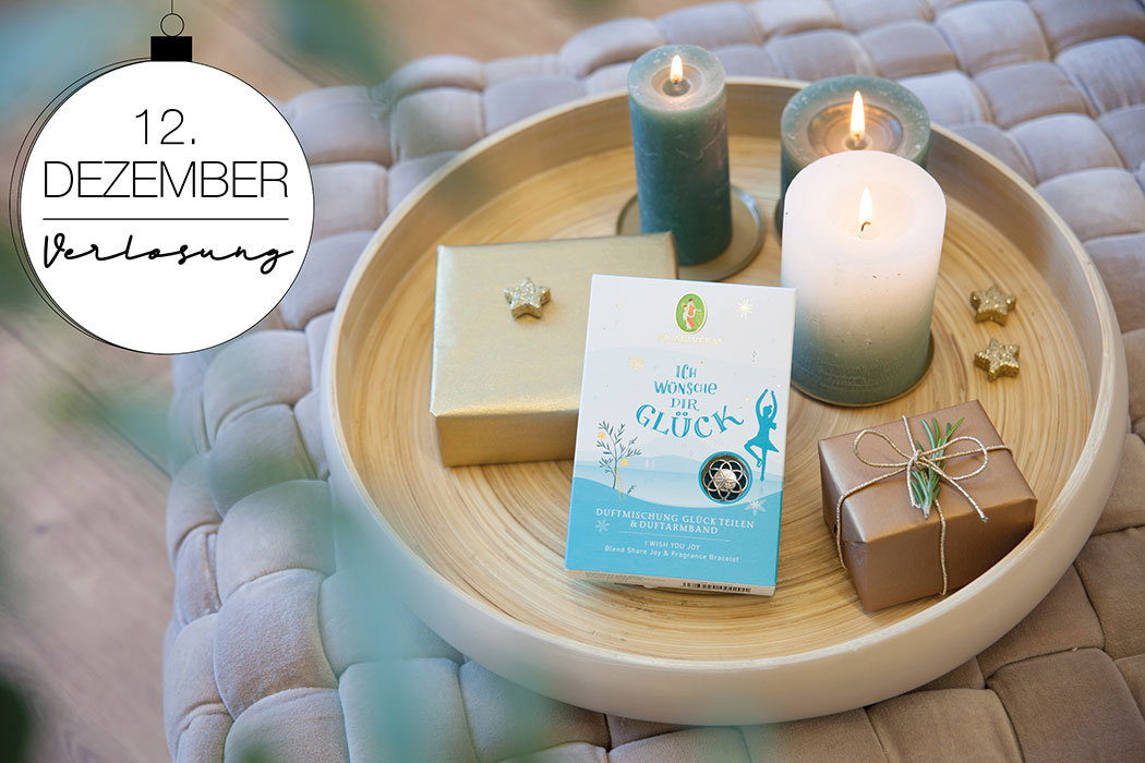 Primavera Geschenksets – Ätherische Öle für entspannte Weihnachtsmomente: Verlosung, Gewinnspiel, Ich wünsche dir Glück