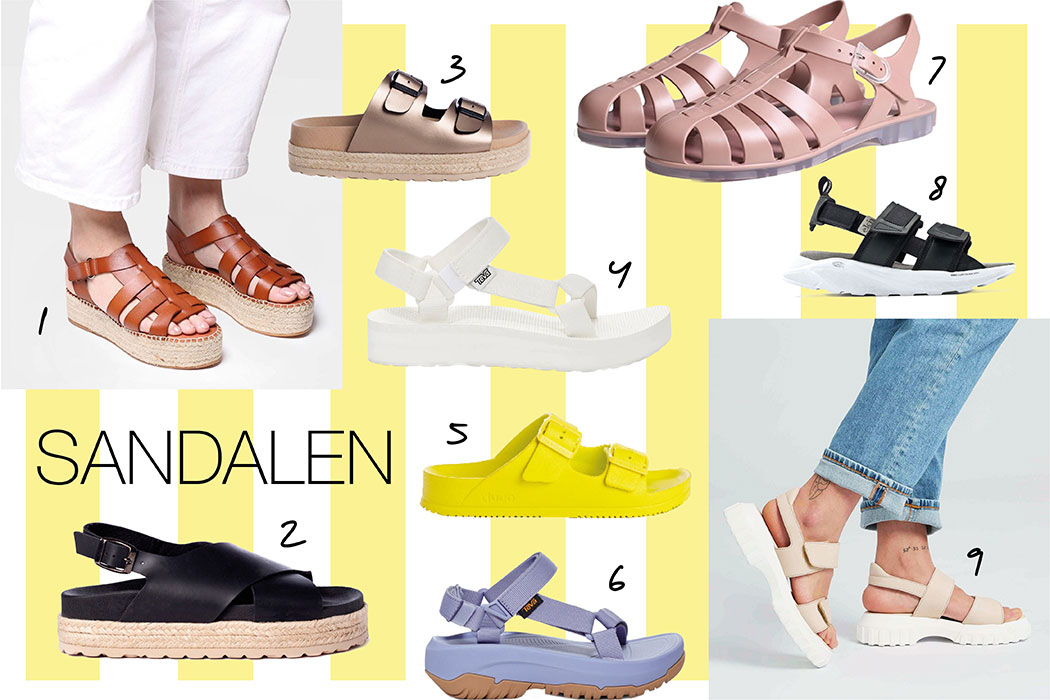 Nachhaltige Sandalen – Von Trekkingsandalen & Chunky Sandals bis zu Plateausandalen, Ugly Sandals, faire Sandalen