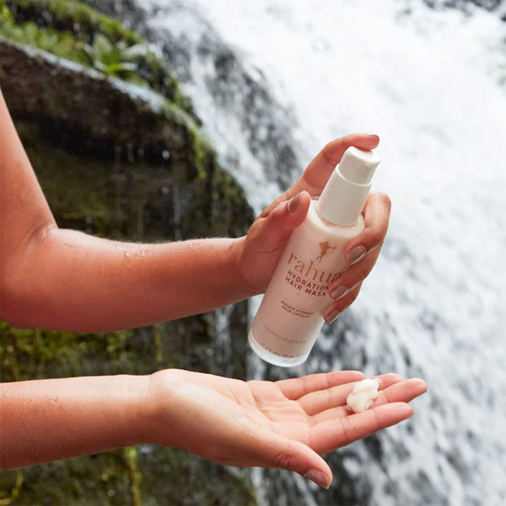 Naturkosmetik Haarpflege – Feuchtigkeitspflege für sonnengestresstes Haar! Natürliche Haarpflege ohne bedenkliche und schädliche Inhaltsstoffe wie z.B. Silikone. So wirst du Haarschäden von Sommer, Sonne, Hitze und Salzwasser los: Naturkosmetik Haarmaske von Rahua