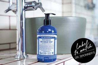 Dr. Bronner´s – Fairtrade Naturkosmetik Seife, fair gehandelte Flüssigseife mit bio-zertifizierten Inhaltsstoffen, Biologisch abbaubare, pflegende Seifen für alle Hauttypen