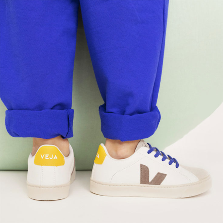 Nachhaltige Sneaker ohne Schadstoffe für Kinder, vegane Turnschuhe für Kinder von Veja