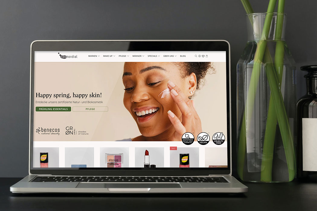 Happy Shopping! Wir verlosen 3 Gutscheine für den Cosmondial Naturkosmetik Onlineshop