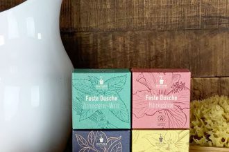 Plastikfreie Kosmetik von Bioturm – das sind die Zero Waste Less Waste Neuheiten: Feste Dusche, Feste Spülung, Fester Conditioner