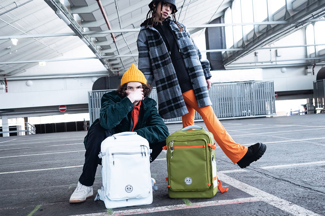 Kattbjörn Kattbjørn Kattbjoern – Stylische und nachhaltige Schulrucksäcke für Teenager ab der fünften Klasse, ergonomischer Schulranzen, fair produzierter Schulrucksack, klimapositiv, Eat My Style, Flashlight