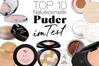 Naturkosmetik Puder im Test - Die besten Mineralpuder mit natürlichen Inhaltsstoffen. Mattierend, fixierend, Poren verfeinernd, vegan, Biokosmetik
