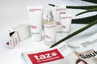 taz x Peppermynta – das nachhaltig Zeitungs-Abo mit Santaverde Naturkosmetik Prämie