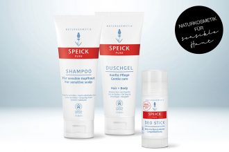 Speick Pure – milde Naturkosmetik für sensible Haut: Duschgel, Shampoo, Deo, Deodorant für empfindliche Haut mit Rozazea, Rötungen, Schuppenflechte und Entzündungen