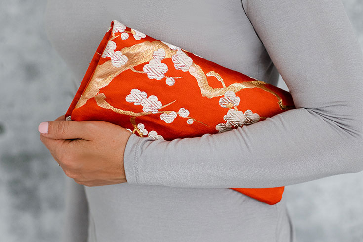 Friends That Rhyme – Upcycling Taschen aus asiatischen Vintage-Stoffen: Handtasche, Clutsch, Vintage-Style