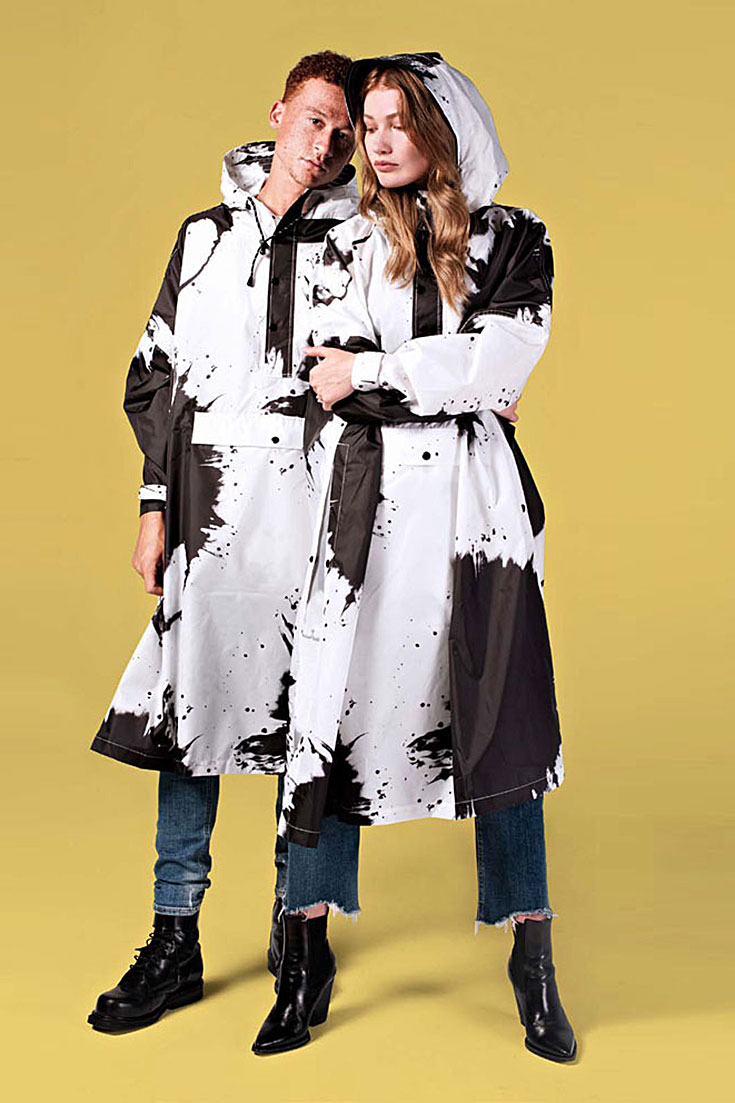 Rainkiss Regenponcho – nachhaltiger Regenmantel aus recyceltem PET: nachhaltige Regenjacke, nachhaltiger Regenmantel