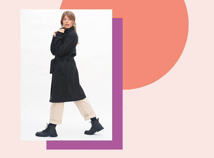 Für deine nachhaltige Capsule Wardrobe: Fair Fashion Wollmantel von trueStory