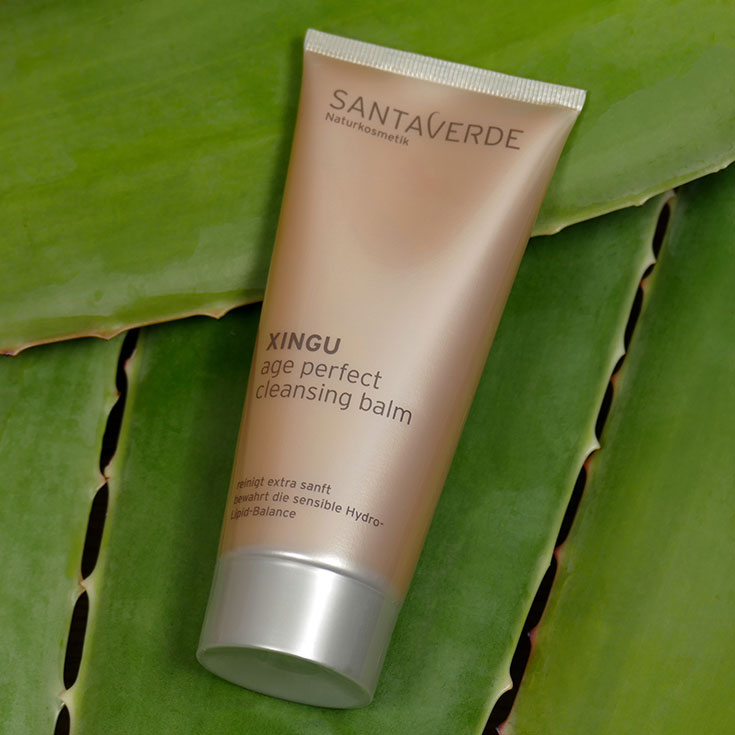 Santaverde – Naturkosmetik Anti-Aging für strahlende Haut. XINGU age perfect cream und age protect, natürliche Kosmetik für reife Haut und trockene Haut